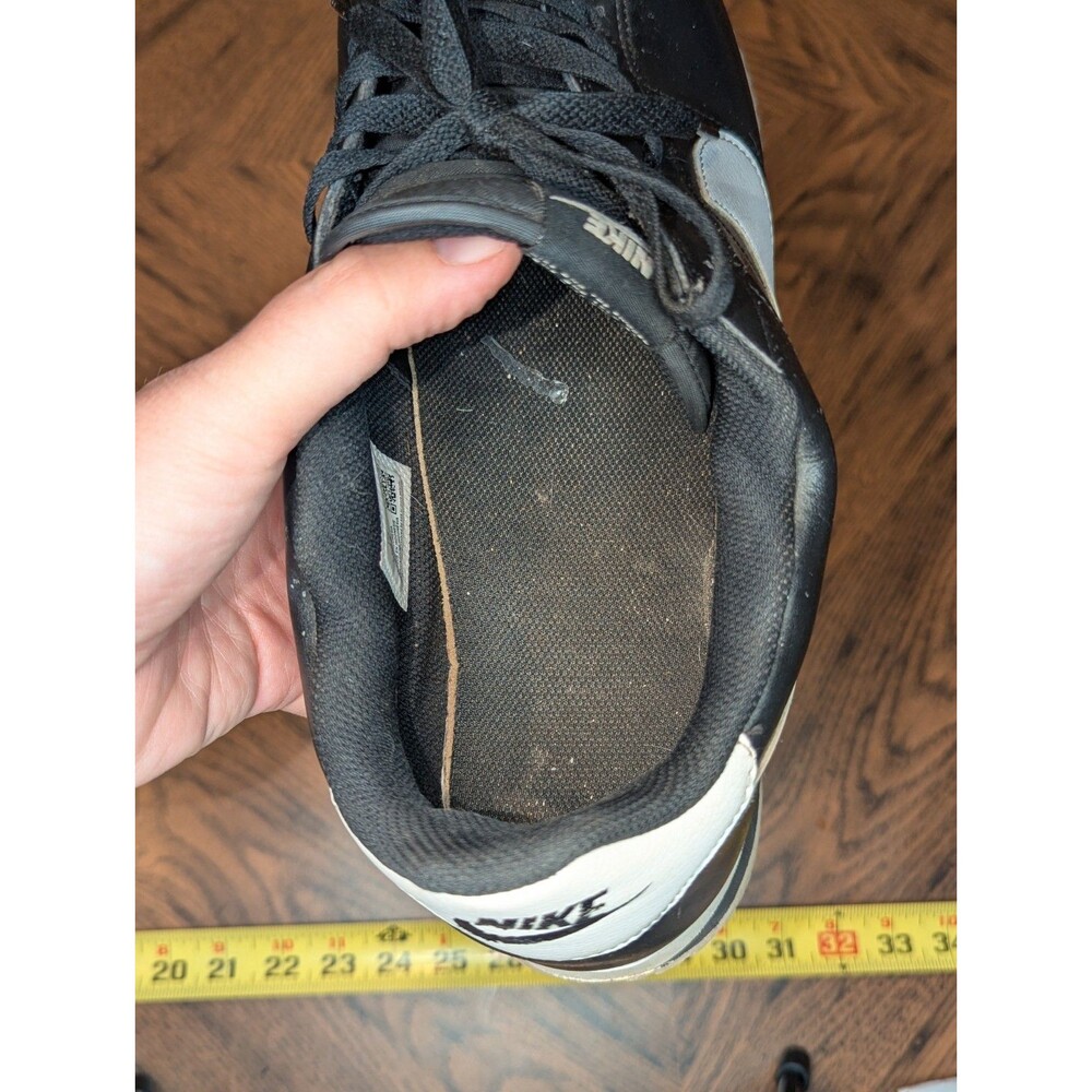 Nike Cortez Black White Sneaker Men's Athletic Shoe Size 13 DM4044-001 - Picture 5 of 7